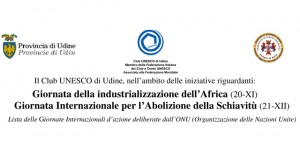 Africa; club UNESCO Udine; UNESCO Udine; UNESCO