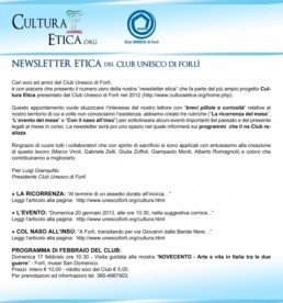 UNESCO Forlì; club UNESCO; club UNESCO Udine; UNESCO Udine; UNESCO