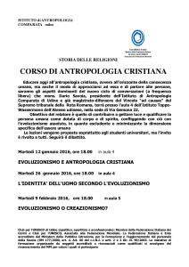 corso antropologia cristiana