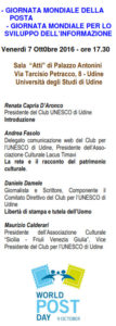 Andrea Fasolo; UNESCO